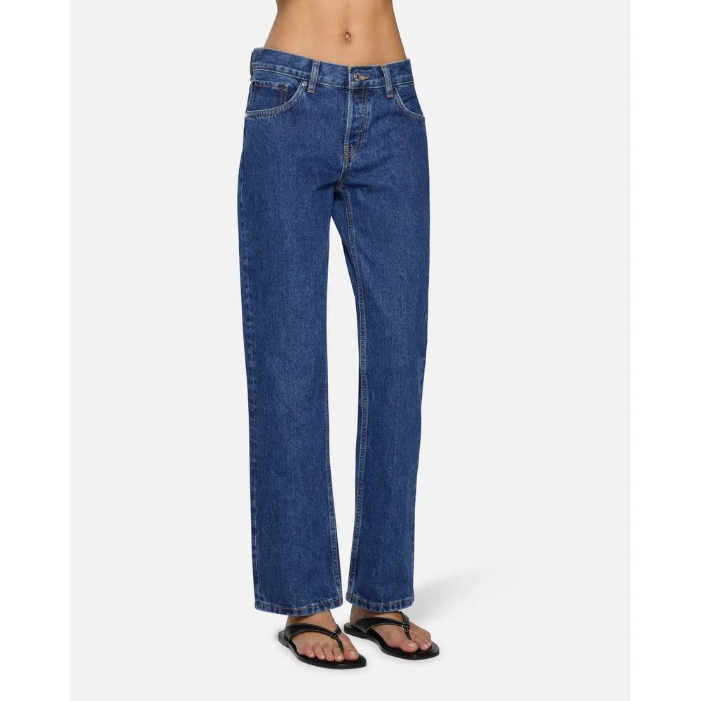 NEW EB DENIM ariel mid rise wedgie jean in manhattan - Picture 2 of 3